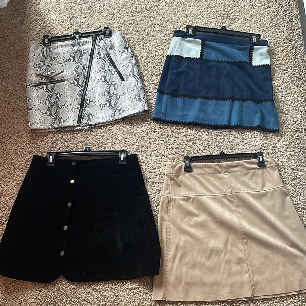 4 Women’s Miniskirts
